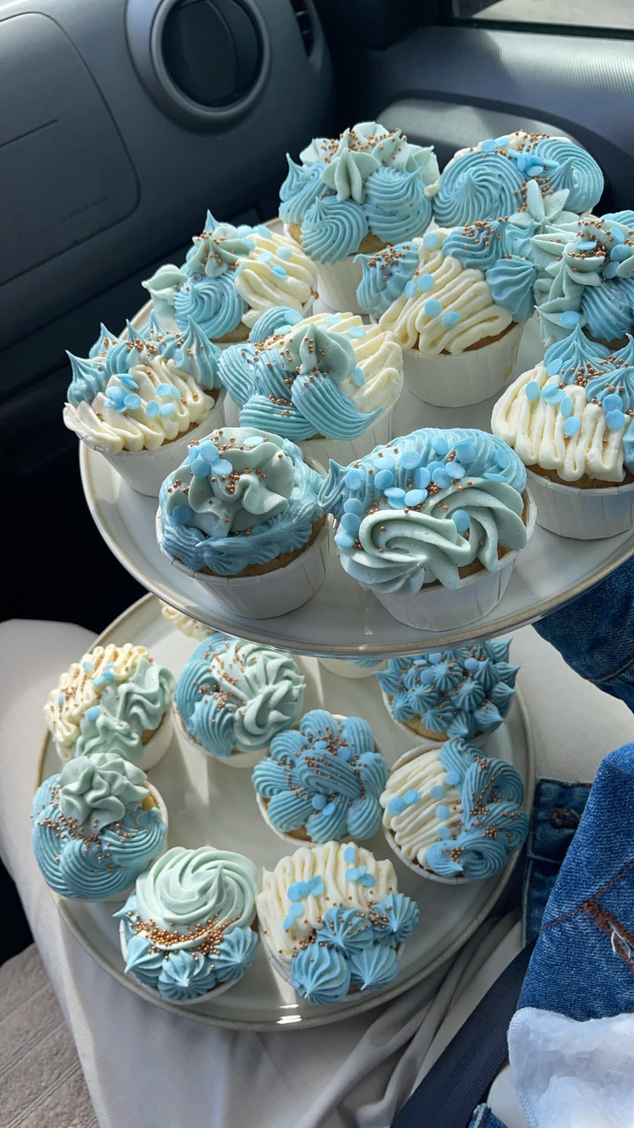 Cupcakes med smørkrem